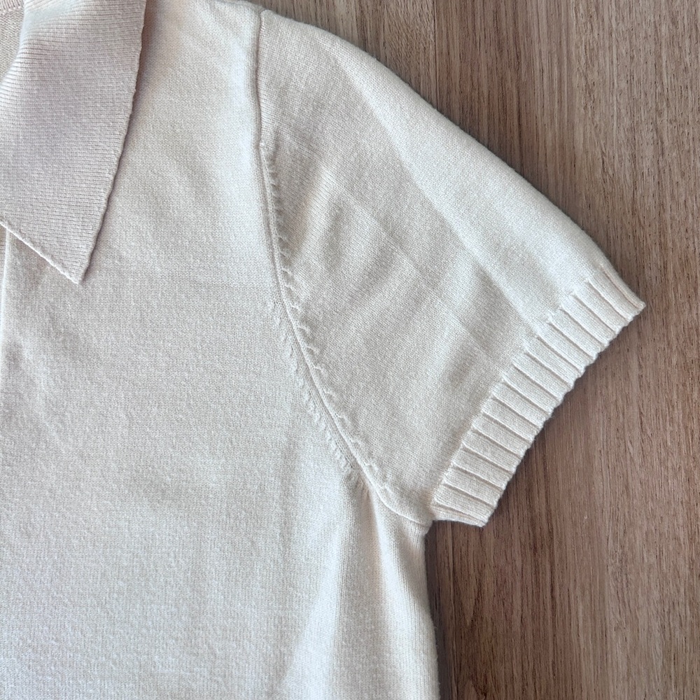 Show Me Your MuMu - Dexter Sweater Dress - Cream Knit Extra Small - Picture 5 of 10